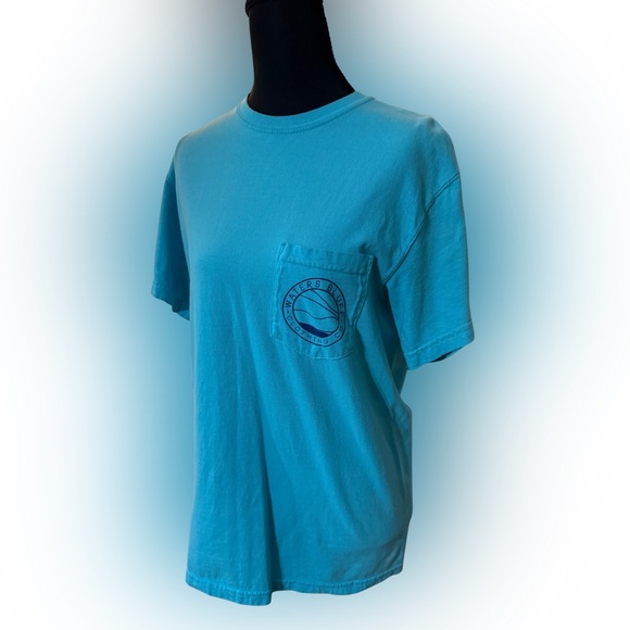 Aqua Blue Short Sleeve Tee - Picture 1 of 4